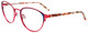 Sat Blue / Sh Red Tort / Clear