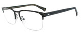 John Varvatos Eyeglasses VJVC007 0BLA