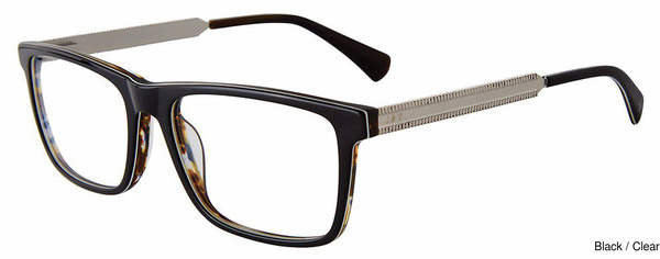 John Varvatos Eyeglasses VJVC003 0BLA