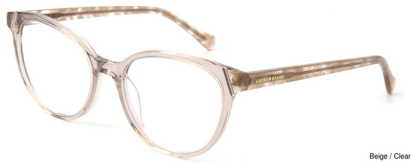 Lucky Brand Eyeglasses VLBD250 BEIG