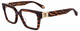 Striped Chelsea Havana / Clear