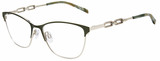 Jones New York Eyeglasses VJON504 0GRN