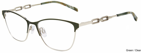 Jones New York Eyeglasses VJON504 0GRN