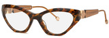 Philipp Plein Eyeglasses VPP069S 0LEO