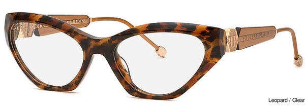 Philipp Plein Eyeglasses VPP069S 0LEO