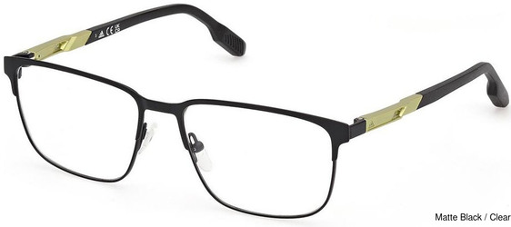 Adidas Sport Eyeglasses SP5074 002