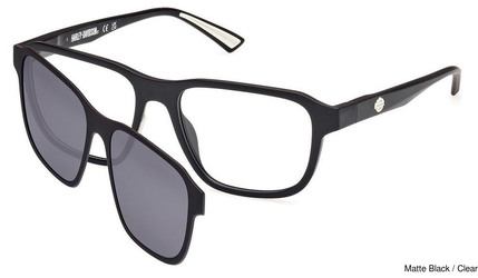 Harley Davidson Eyeglasses HD50023 Clip-on 002