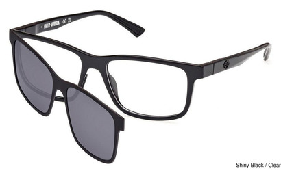 Harley Davidson Eyeglasses HD50024 Clip-on 001