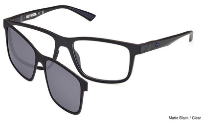 Harley Davidson Eyeglasses HD50024 Clip-on 002