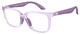 Shiny Transparent Purple / Clear