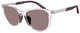 Shiny Transparent Pink / Dark Purple