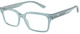 Iridescent Light Blue / Clear
