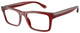 Shiny Transparent Red / Clear