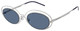Matte Silver / Dark Blue