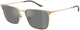 Matte Pale Gold / Grey Mirror Silver