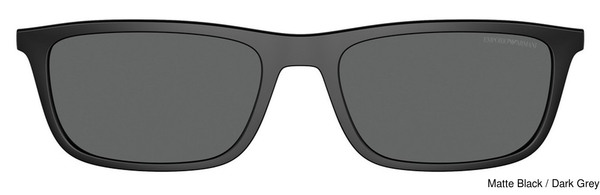 Emporio Armani Sunglasses EA4160C Clip-On 500187