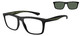 Matte Black / Clear