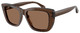 Shiny Transp Brown / Dark Brown