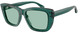 Shiny Transp Green / Green