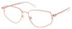 Rose Gold Shiny / Clear