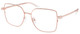 Rose Gold Shiny / Clear