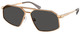 Beige Gold / Dark Grey Solid