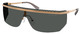 Beige Gold / Dark Grey Solid