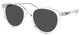 Clear / Dark Grey Solid