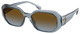 Denim Transparent / Brown Blue Grad