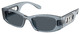 Denim Transparent / Blue Grey Solid