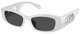 Silver Metallic / Dark Grey Solid