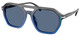 Grey Gradient / Blue Solid
