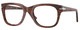 Striped Burgundy / Clear