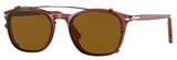 Persol Sunglasses PO3007C Clip On 962/83
