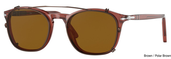 Persol Sunglasses PO3007C Clip On 962/83