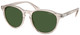 Shiny Transp Lt Taupe / Bottle Green