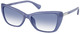 Shiny Milky Violet / Blue Gradient