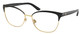 Shiny Black On Gold / Clear