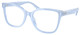 Milky Light Blue / Clear