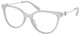 Pearlized Grey / Clear