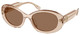 Transparent Lt Brown / Dark Brown