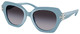 Milky Light Blue / Grey Grad