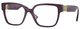 Transparent Plum / Clear