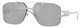 Silver / Clear Mirror Silver 80