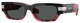 Top Black / Red Havana / Dark Grey