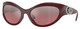 Burgundy / Pink Mirror Silver Grad