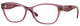 Transparent Dark Pink / Clear