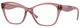 Transparent Dark Pink / Clear