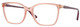 Transparent Dark Pink / Clear