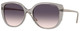Transparent Grey / Pink Grad Grey